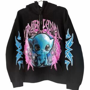 KDNK Xtraterrestrial Graphic Hoodie - Black Colored - SIZE: XL (NEW w/ Tags)